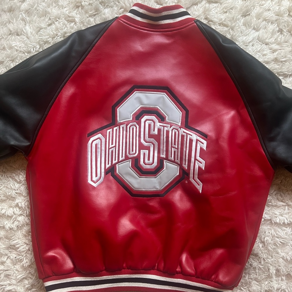 Vintage Ohio State Varsity Bomber Jacket